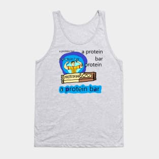 protein bar, protein bar vintage pattern Tank Top